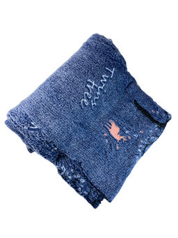 Плед - покрывало бамбук 200x180см дерево+олень