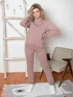 Костюм Токио капучино (брюки) (футер) - Cool look фото 5