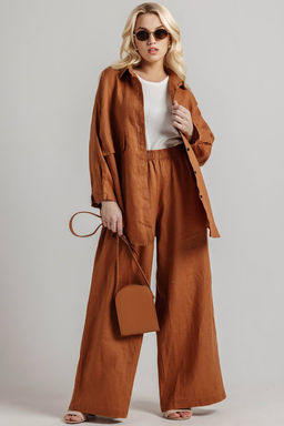 Брюки женские Б95098/02/Терракотовый