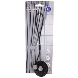 Подхват для штор на магните "Галактика бежевый" 6см S1741