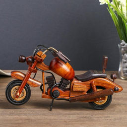 Фигурка дерево «Модель мотоцикла», 14×23.5×5 см, МИКС