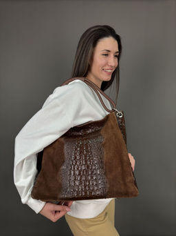 Сумка женская из телячьей кожи