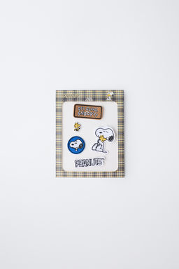 SNOOPY PEANUTS FIVE PATCH PACK