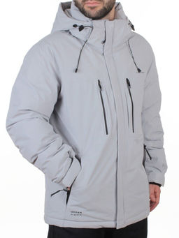 D6300 LT. GRAY Куртка мужская зимняя (200 гр. био-пух)