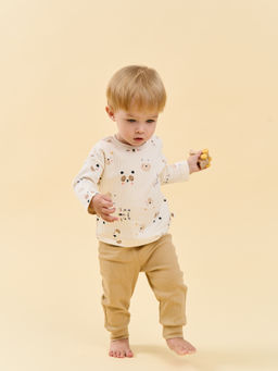 Брюки со спущенным шагом Песок из кашкорсе 0+ - Bungly фото 2