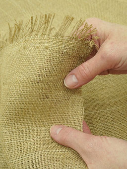 Мешковина повышенной плотности, СОРТ2, ш.1.05м, джут-100%, 370гр/м.кв - Купава фото 6