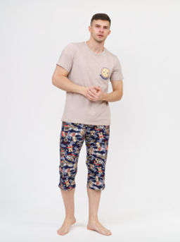 М50 Костюм"Синий/Коралл"