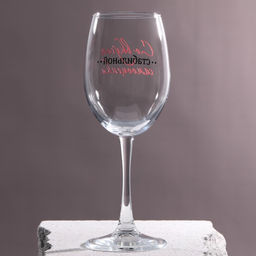 Бокал для вина Со вкусом самооценки, 360 мл - Дорого внимание фото 4