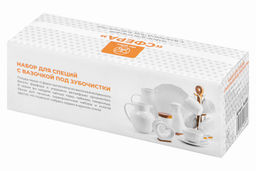 Вазочка под зубочистки + набор для специй 2 пр. 19,5*7*6 см 75 мл Сфера на деревянной подставке - Elan gallery фото 19