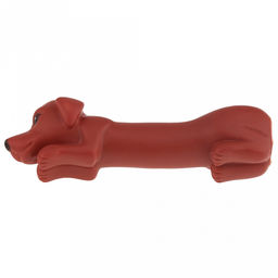 Игрушка для собаки Такса 17,5х4,5х5см, с пищалкой, ПВХ, цвета микс (коричневый, бежевый, белый/черный), Пэт тойс (Pet toys) (Китай)  фото 8