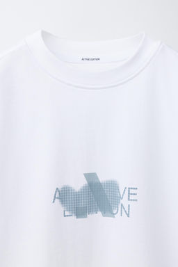 CAMISETA SPORTY LOGO / Blanco