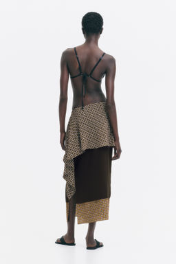 Falda layering con pa?uelo - H&m фото 3