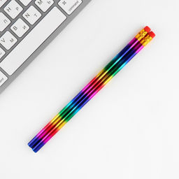 Цена за 2 шт. Подарочный набор: блокнот, карандаши (2 шт.) и значок 8 марта - Artfox фото 6