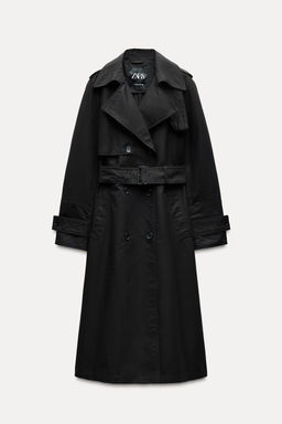 ZW COLLECTION OVERSIZE TRENCH COAT - Zara фото 8
