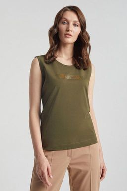 Топ женский LS-015547-KH, 
хаки