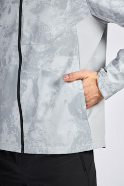 Куртка ADVANCED RUNNING A-RAIN RESISTANT Серый