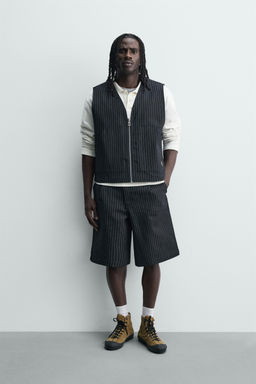 CHALECO DENIM RAYA DIPLOM?TICA / Azul