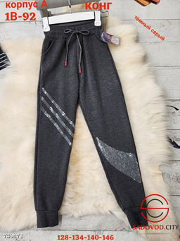 Спортивные детские штаны с начёсом