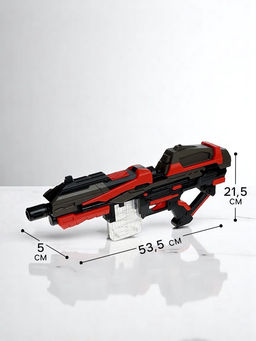 Автоматический бластер RAMPAGE, стреляет мягкими пулями, работает от батареек - Woow toys фото 2