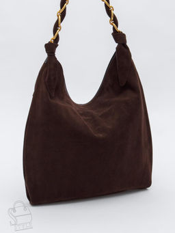 Сумка женская кожаная 1048M coffee Polina&Eiterou в Новосибирске