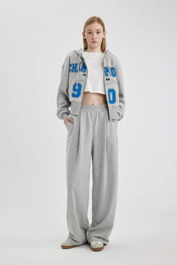 Крутые широкие спортивные штаны с широкими штанинами - Defacto фото 3