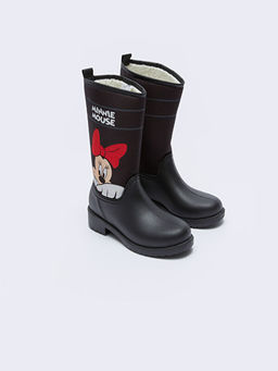 Minnie Mouse Lisansl? K?z ?ocuk Ya?mur Botu