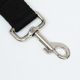 Поводок 2 м х 3 см, чёрный - Пижон фото 2