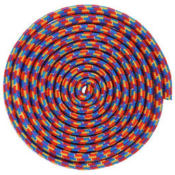 Скакалка гимнастическая Grace Dance, с люрексом, утяжелённая, 3 м, цвет мультицвет  фото 2