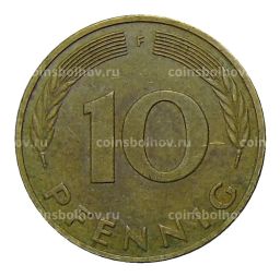 10 пфеннигов 1984 года F Германия