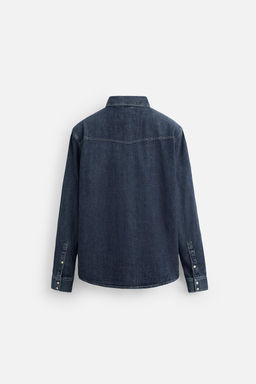WESTERN DENIM SHIRT WITH POCKETS - Zara фото 43