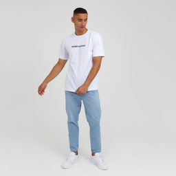 Футболка мужская KAFTAN «Молодость», размер 50, белая