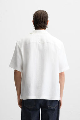 100% LINEN SHIRT - Zara фото 12