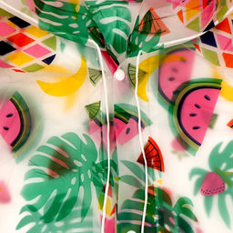 Дождевик детский Тропики, рост 125-155 см - Funny toys фото 3