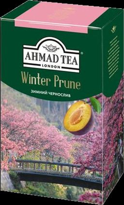 AHMAD TEA. Flavoured Collection. Winter Prune 100 гр. карт.пачка