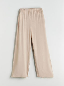 Beli Lastikli Puantiyeli Kad?n Pijama Alt