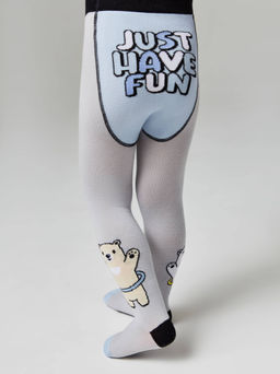 Цена за 2 шт. Колготки детские CONTE-KIDS HAPPIK Колготки детские светло-серый