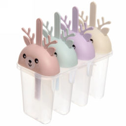 Цена за 2 шт. Форма для приготовления мороженого "Олененок" 4шт