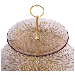 ЭТАЖЕРКА 2Х-ЯРУСНАЯ SUNRAYS 21СМ/28СМ - Lefard фото 3