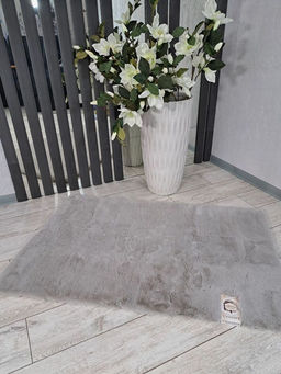 Коврик декоративный Maldivian resort (серебро платина) 80х120