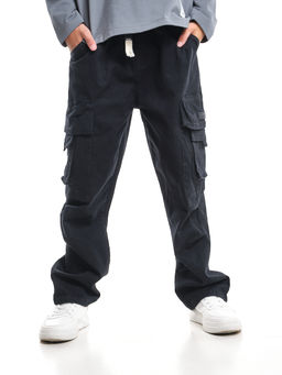 Брюки карго 33-91236 черный - Mini maxi фото 6