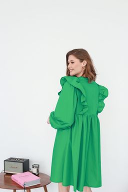Платье AURA 3087-170 зеленый  фото 3