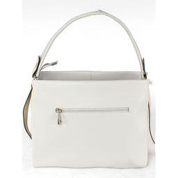 Сумка женская искусственная кожа ADEL-310/2в, 1 отд/плеч рем, серый св флотер 259845 - Adelia фото 2