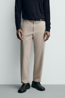 PANTAL?N REGULAR FIT CONFORT / Beige - Zara фото 10