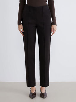 Beli Lastikli Kad?n Cigarette Pantolon