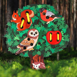 Шнуровка Лесное дерево