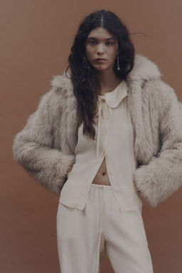 Pantal?n con cord?n de ajuste - H&m фото 5