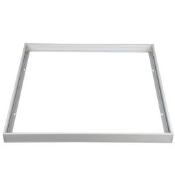 UFL-P60A 6060/H43 WHITE Рамка для накладного и подвесного монтажа универсальных панелей Premium+. 600х600х43мм. Цвет белый. ТМ Uniel