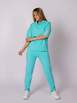 Женский Спортивный костюм ЛЕЙЛА, бирюза от Спортсоло