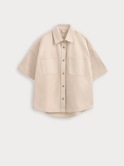 CONTE CON-926 Ветровка джинсовая женская beige