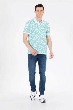 U. S. Polo Assn Мужская мятная футболка-поло - U.s. polo assn фото 11